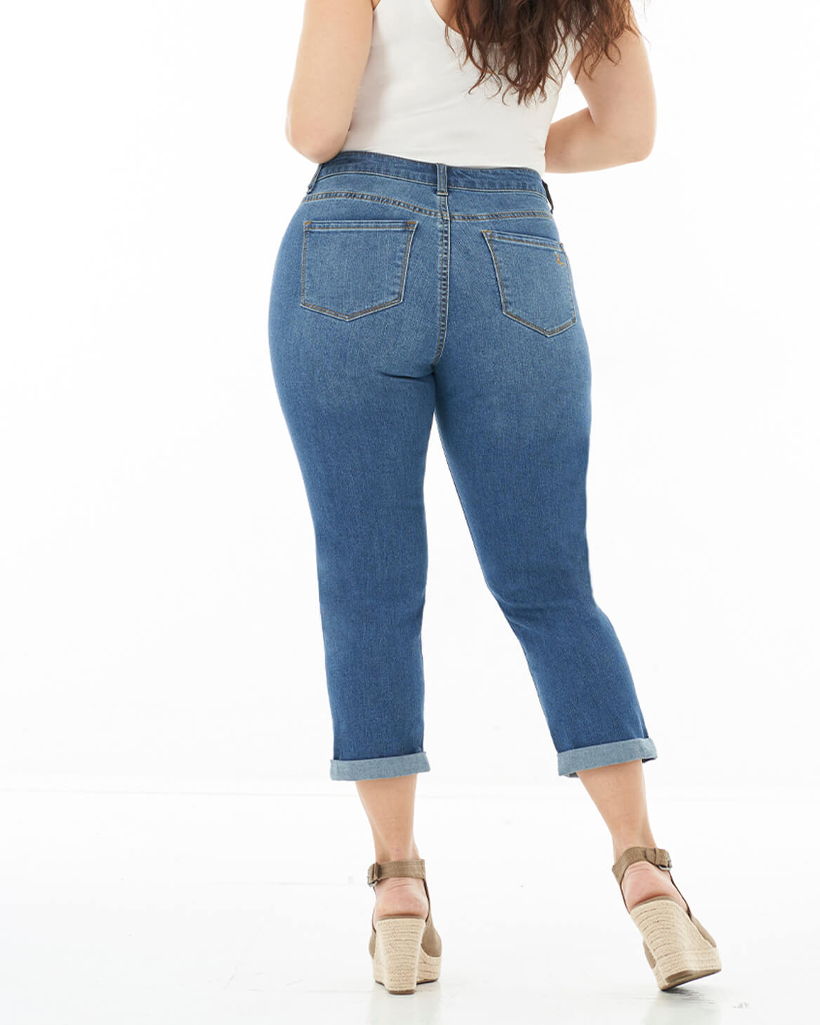 Cropped Jeans