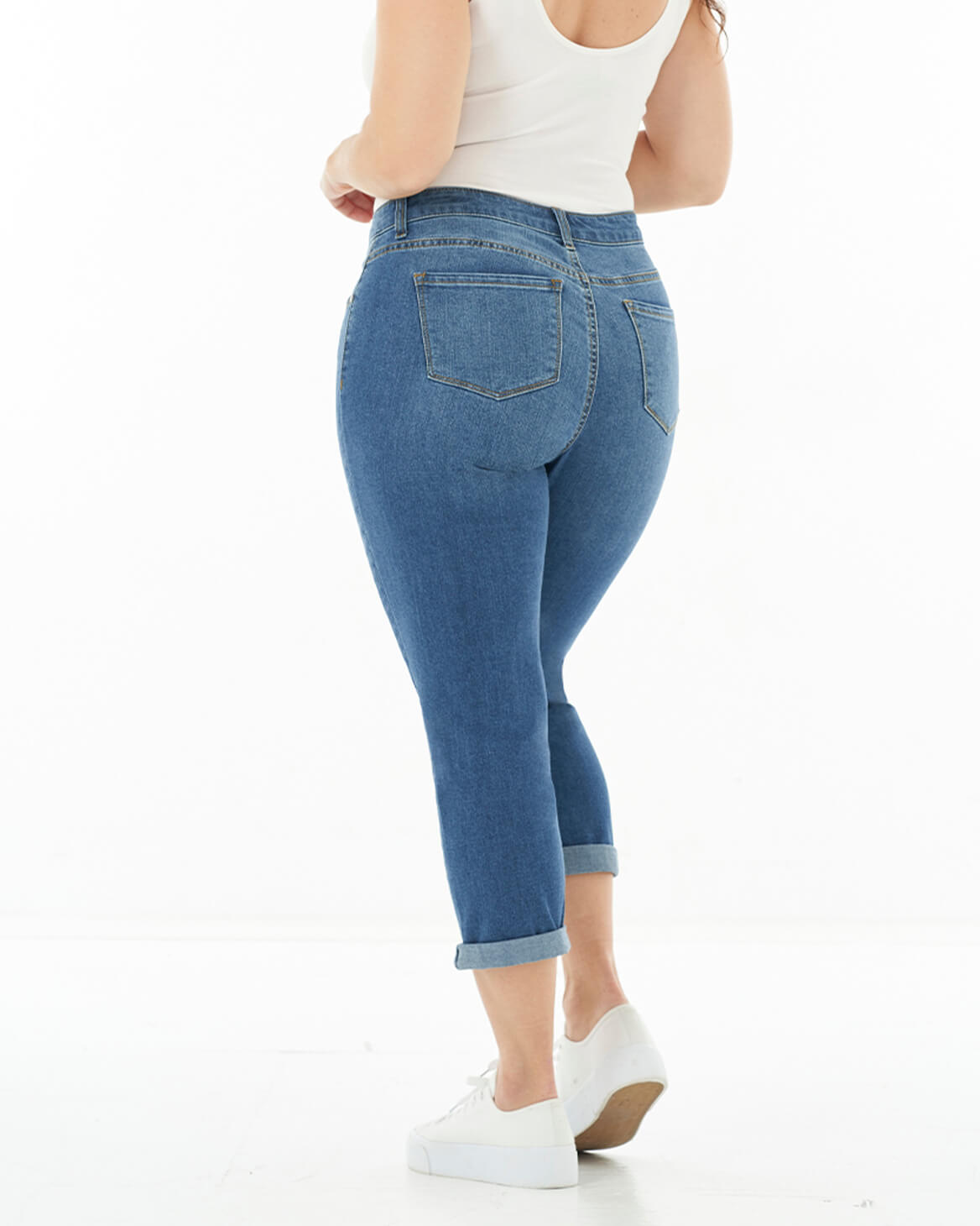 Cropped Jeans