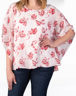 Ruched Sleeve Poncho